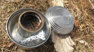 Solo Stove nested in 3 pot set