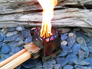 The CORE Multi-function Wood Gas Backpacking Stove