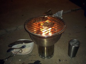 Solo Stove Titan grill bowl modification