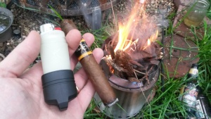 Exotac fireSLEEVE, cigar, Solo Stove
