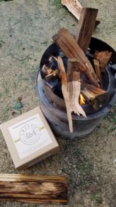 Coffee Wick Fire Starter and Solo Stove Campfire